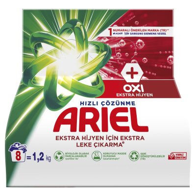 Ariel OXI 1,2 Kg AquaPudra Toz Çamaşır Deterjanı - Ariel