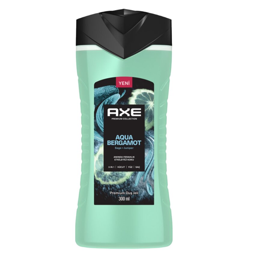 Axe Aqua Bergamot Duş Jeli 300Ml - 1