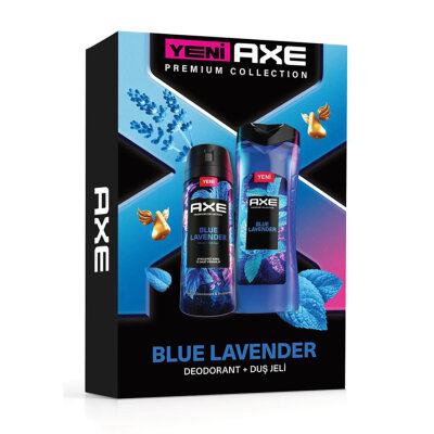 Axe Blue Lavender Deodarant 150 Ml + Duş Jeli 300 Ml Copack - Axe