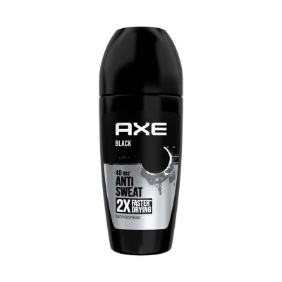 Axe Erkek Roll On Deodorant Black 48 Saat Etkileyici Koku 50 ml - Axe