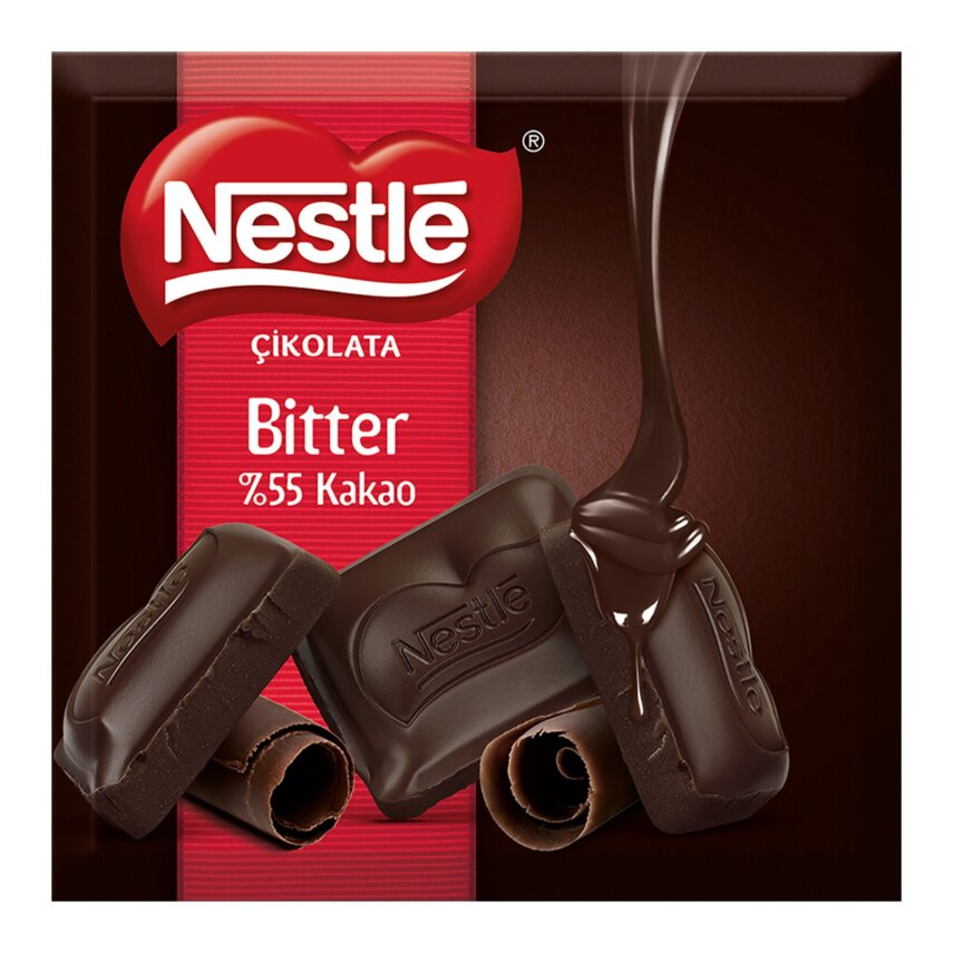 Bitter Çikolata Kare - 1