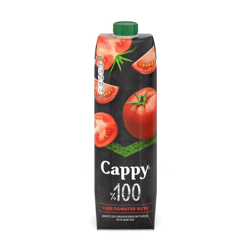 Cappy %100 Domates Suyu Karton Kutu 1 L - 1