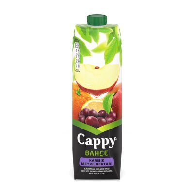 Cappy Karışık Meyve Nektarı Karton Kutu 1 L - Cappy