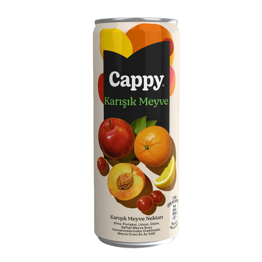 Cappy Karışık Meyve Nektarı Kutu 330 ML - 1