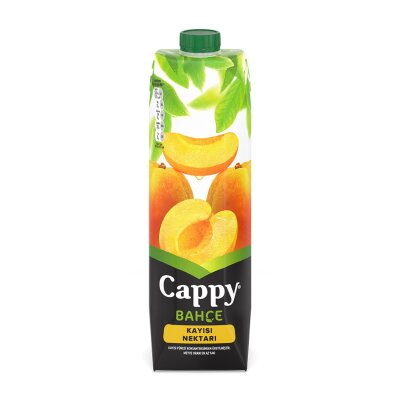 Cappy Kayısı Nektarı Karton Kutu 1 L - Cappy