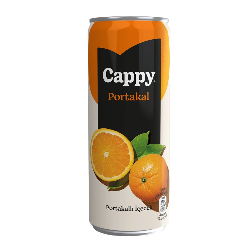 Cappy Portakallı İçecek Kutu 330 ML - 1