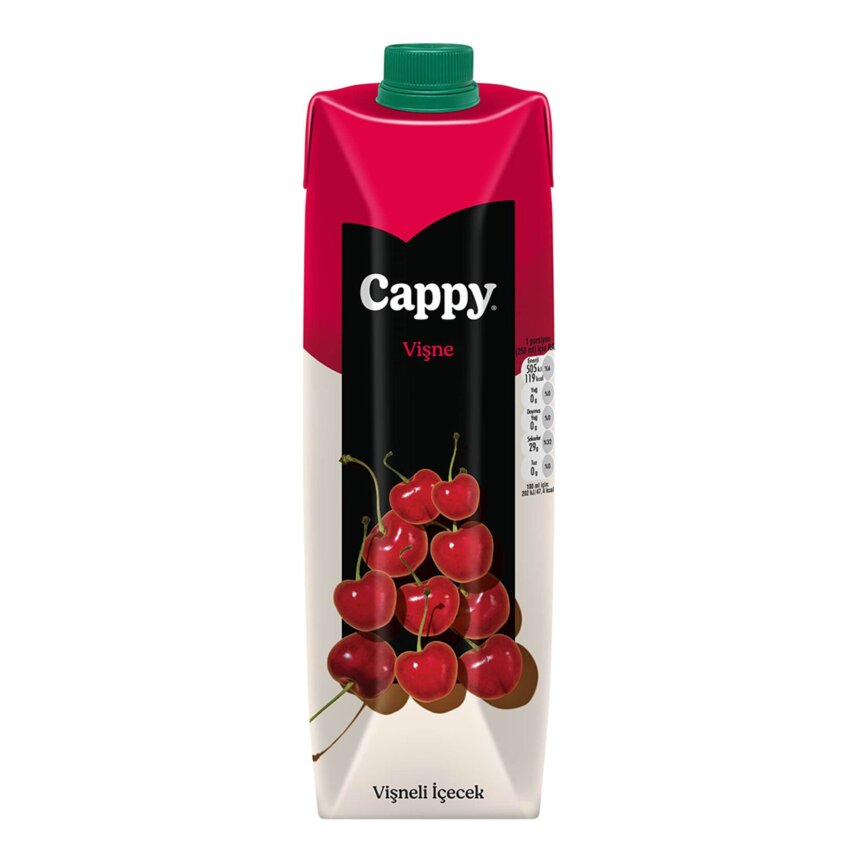 Cappy Vişneli İçecek Karton Kutu 1 L - 1
