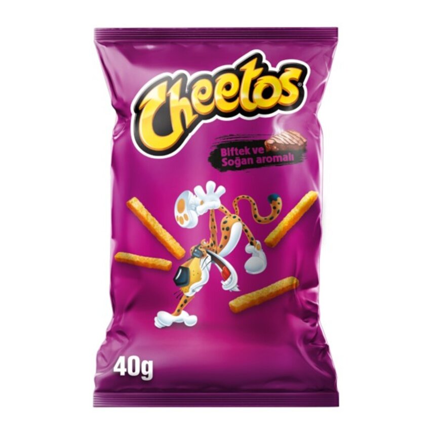 Cheetos Fırından Biftek Aromalı Mısır Çerezi Aile Boy 40 G - 1