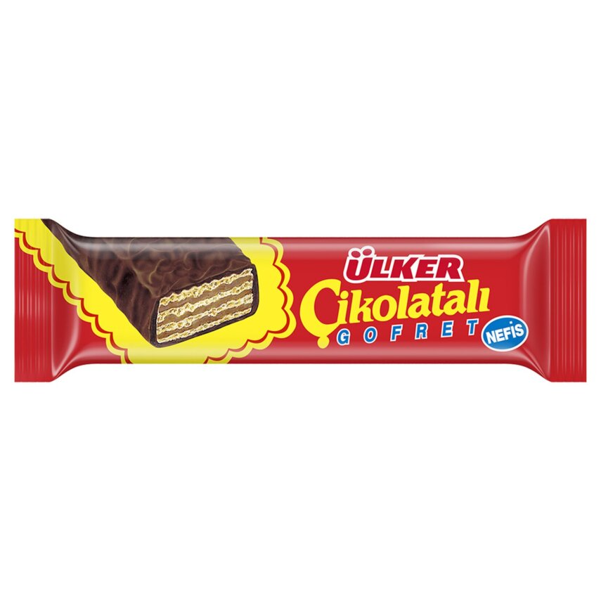 Çikolatalı Gofret Beyaz - 1