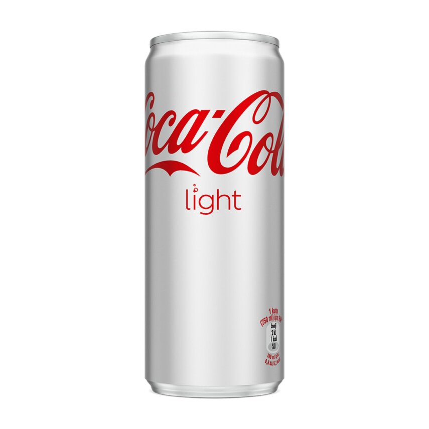 Coca-Cola Light Kutu 250 ML - 1