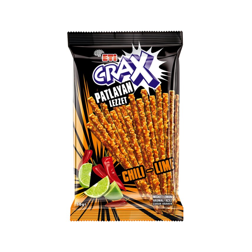 Crax Çıtır Çubuk Kraker Chili - 1