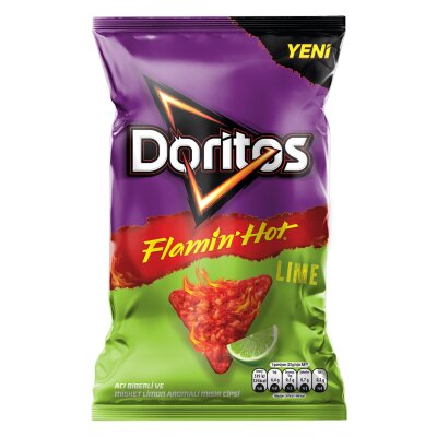 Doritos Flamin' Hot Lime Mısır Cipsi Süper Boy 115 G - Doritos