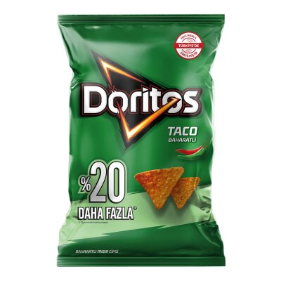 Doritos Taco Baharatlı Mısır Cipsi Parti Boy 185 G - Doritos