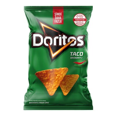 Doritos Taco Baharatlı Mısır Cipsi Süper Boy 135 G - Doritos