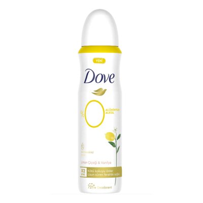 Dove Limon Çiçeği & Vanilya Sprey Deodorant 150 Ml - Dove