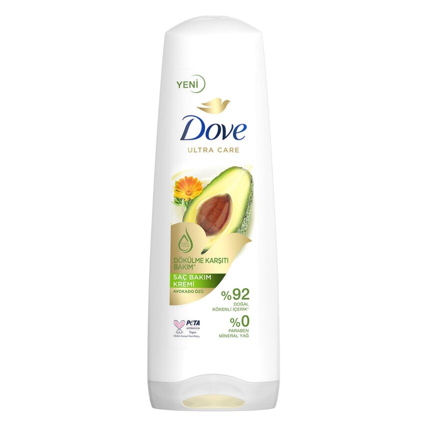 Dove Ultra Care Saç Bakım Kremi Dökülme Karşıtı Bakım Avokado Özü 350 ml - 1