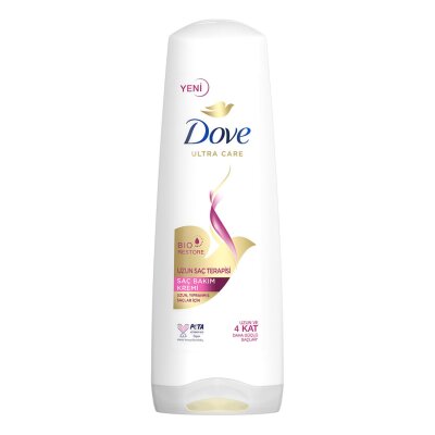 Dove Ultra Care Saç Bakım Kremi Uzun Saç Terapisi Uzun Yıpranmış Saçlar İçin 350 ml - Dove