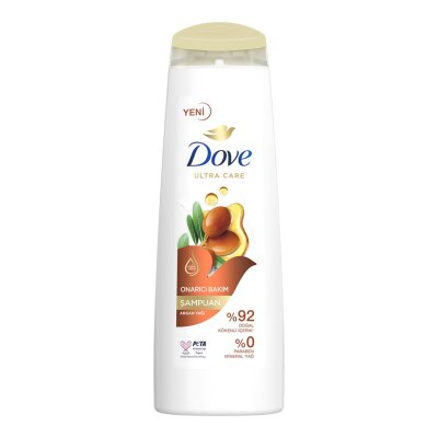 Dove Ultra Care Saç Bakım Şampuanı Onarıcı Bakım Argan Yağı 400 ml - Dove