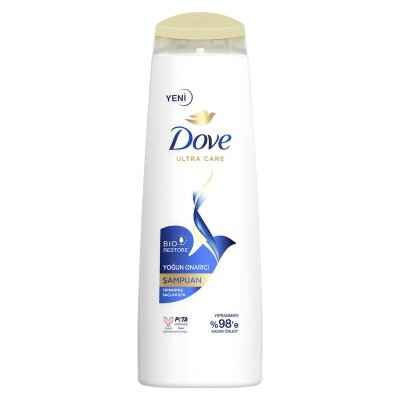 Dove Ultra Care Saç Bakım Şampuanı Yoğun Onarıcı Yıpranmış Saçlar İçin 400 Ml - Dove