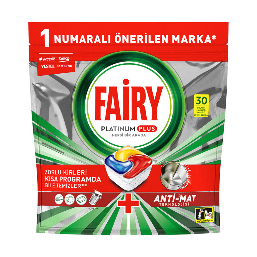 Fairy Platinum Plus 30'lu 465 G - 1