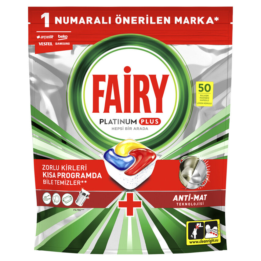 Fairy Platinum Plus Tablet 50'li 776 G - 1