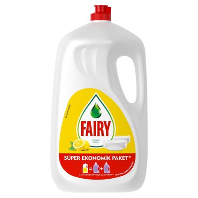 Fairy Sıvı Bulaşık Deterjanı Limon Kokulu Süper Ekonomik Paket 2.6 L - Fairy