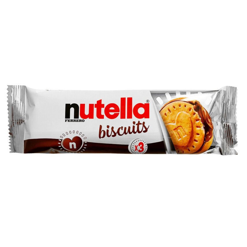 Ferrero Nutella Biscuits Fındık Kreması Dolgulu 41.4 G - 1