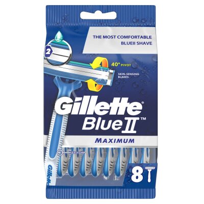 Gillette Blue2 Maximum Kullan At Tıraş Bıçağı 8 Adet - Gillette