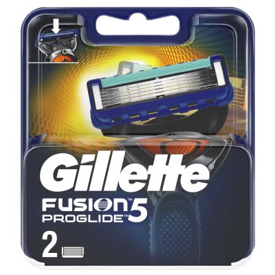 Gillette Fusion ProG'lide Yedek Tıraş Bıçağı 2 Adet - Gillette