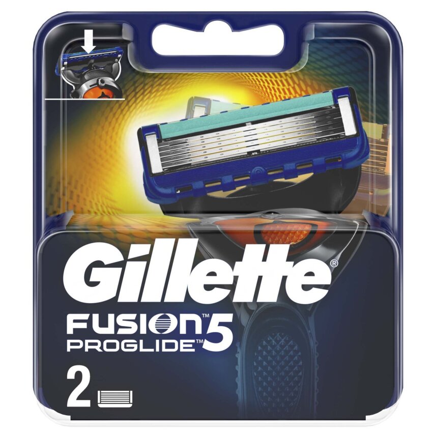 Gillette Fusion ProG'lide Yedek Tıraş Bıçağı 2 Adet - 1