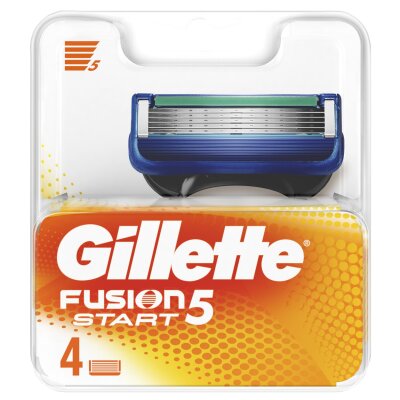 Gillette Fusion Start 4 Adet Yedek Bıçak - Gillette