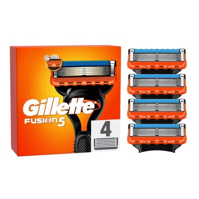 Gillette Fusion Yedek Tıraş Bıçağı 4 Adet - Gillette