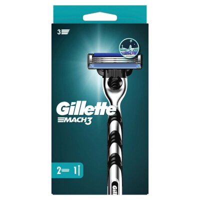 Gillette Mach3 Tıraş Makinesi + Yedek Tıraş Bıçağı - Gillette