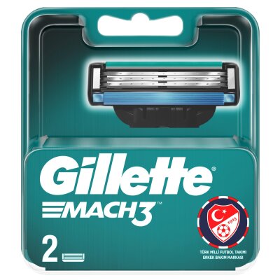Gillette Mach3 Yedek Tıraş Bıçağı 2 Adet - Gillette