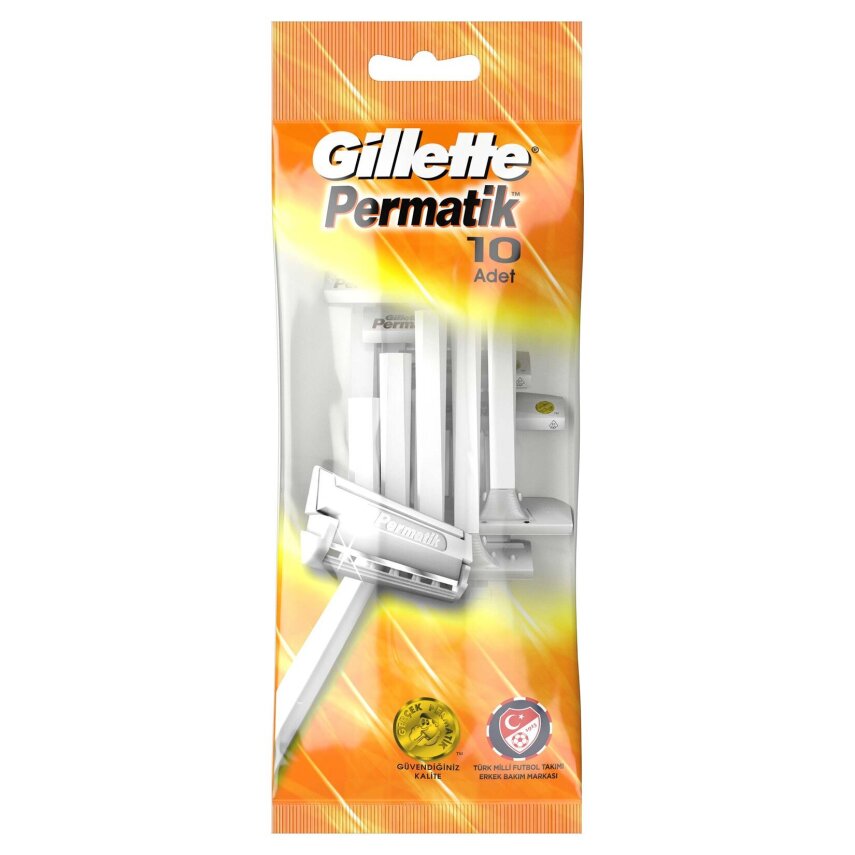 Gillette Permatik Kullan At Tıraş Bıçağı 10'lu - 1