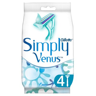 Gillette Simply Venus 2 Kullan At Kadın Tıraş Bıçağı 4 Adet - Gillette