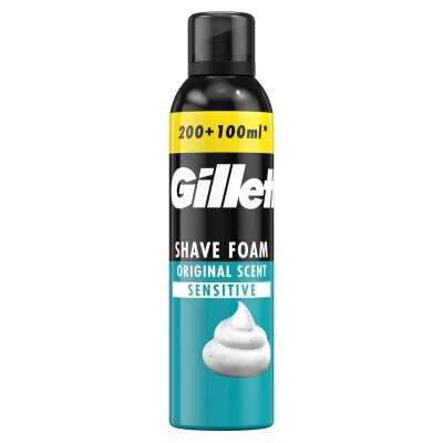 Gillette Tıraş Köpüğü Hassas 300 Ml - Gillette