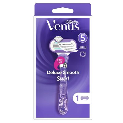 Gillette Venus Extra Smooth Swirl Tıraş Makinesi + Yedek Başlık - Gillette