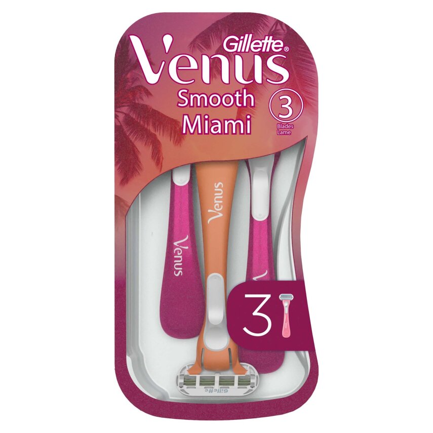 Gillette Venus Kullan At Miami 3'lü - 1