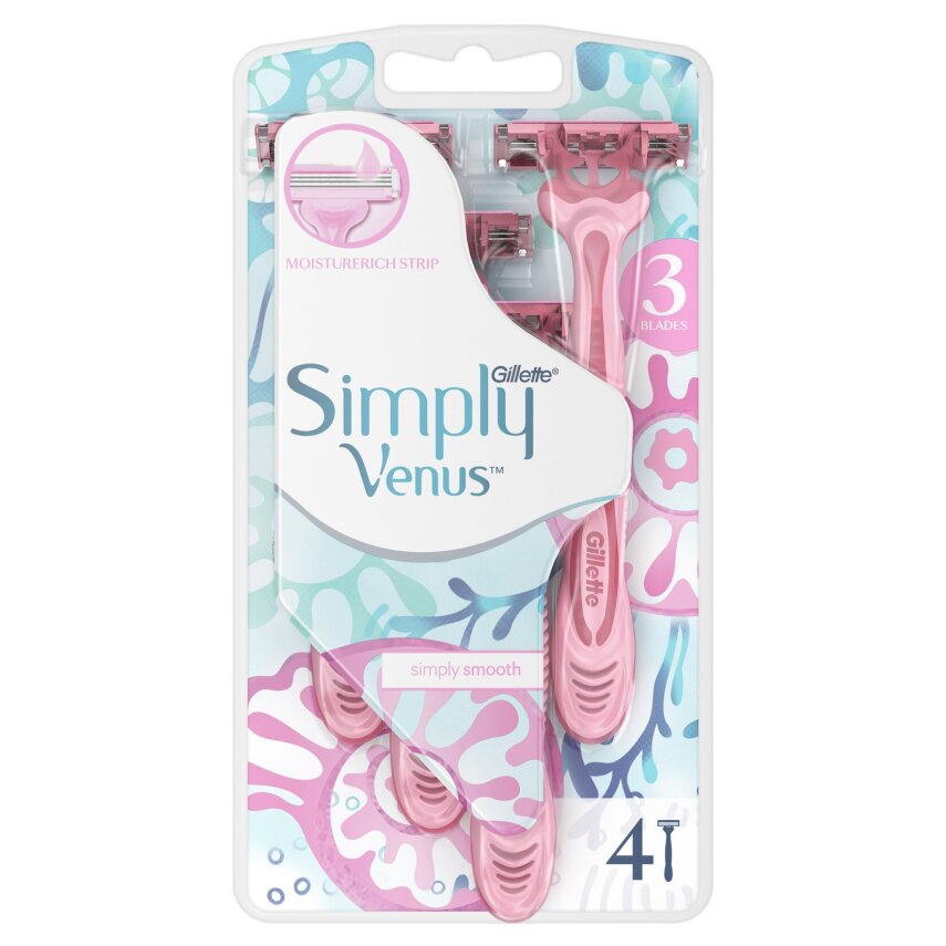 Gillette Venus Simply3 4'lü - 1
