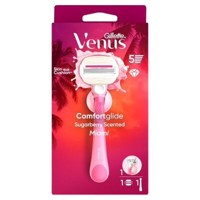 Gillette Venus Tıraş Makinesi Miami + Banyo Kancası - Gillette