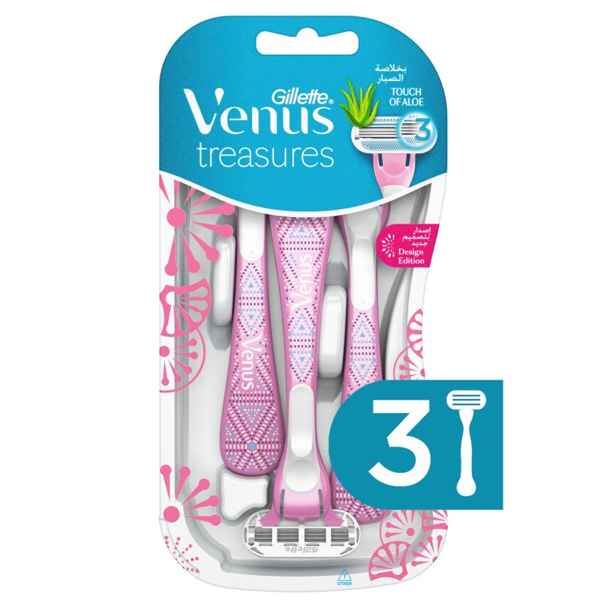 Gillette Venus Tıraş Makinesi Treasure Pembe - 1