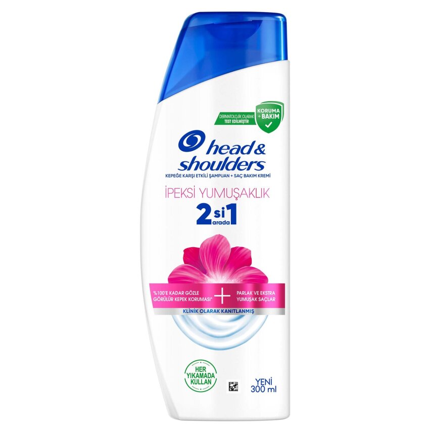 Head & Shoulders İpeksi Yumuşaklık 2in1 Şampuan 300 Ml - 1
