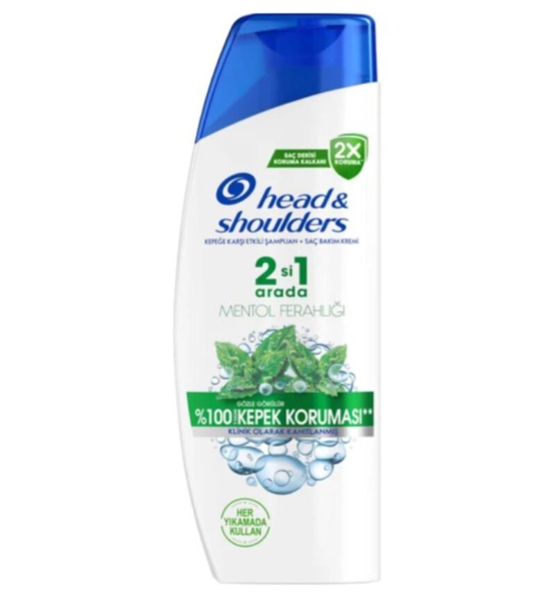 Head & Shoulders Şampuan Mentol Ferahlığı 2in1 625 Ml - 1
