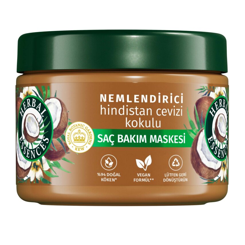Herbal Essences Nemlendirici Hindistan Ceviz Saç Bakım Maskesi 300 Ml - 1
