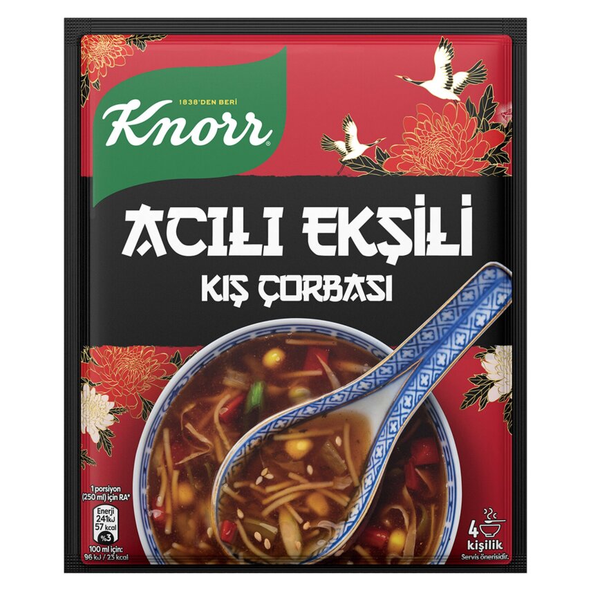 Knorr Acılı Ekşili Kış Çorbası 74 G - 1