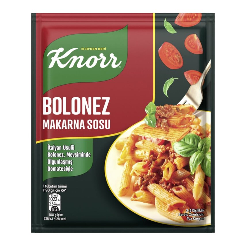 Knorr Bolonez Makarna Sosu 45 G - 1