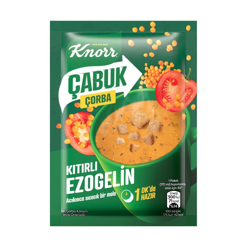 Knorr Çabuk Çorba Kıtırlı Ezogelin 22 G - 1