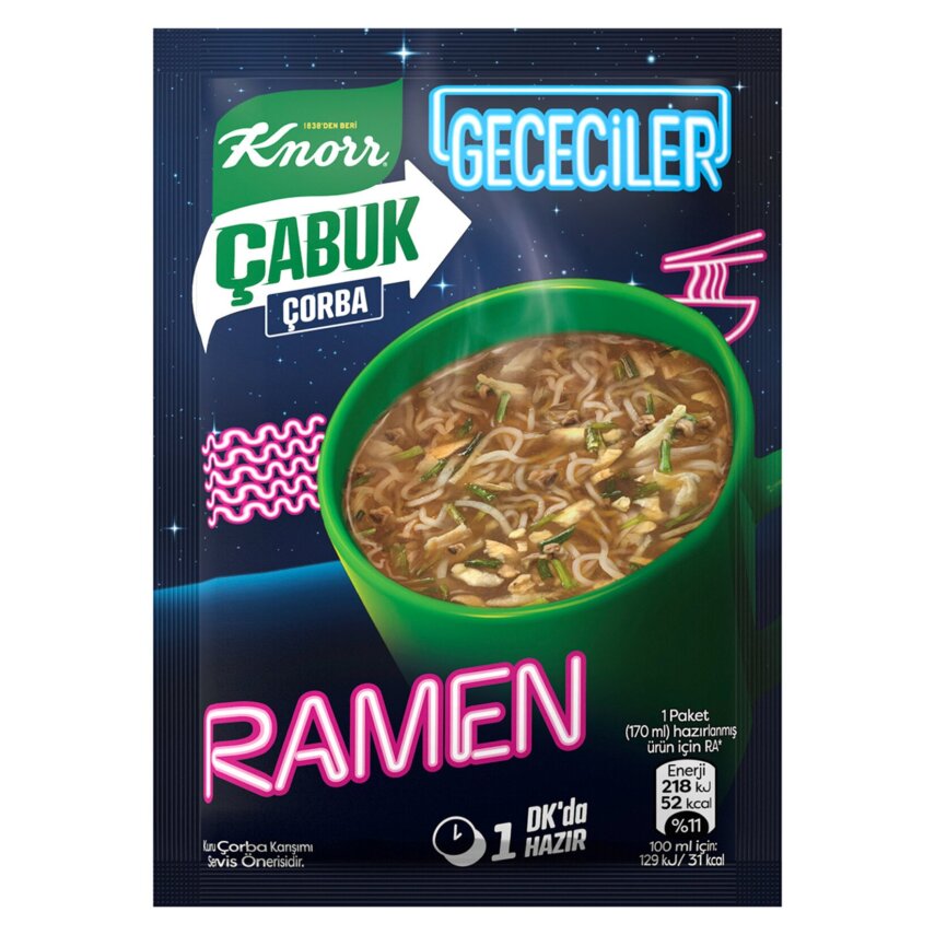 Knorr Çabuk Çorba Ramen 17 G - 1