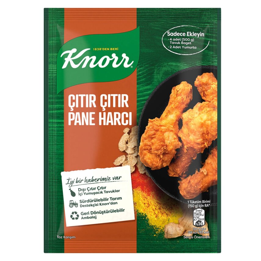 Knorr Çıtır Pane Harcı 90 G - 1